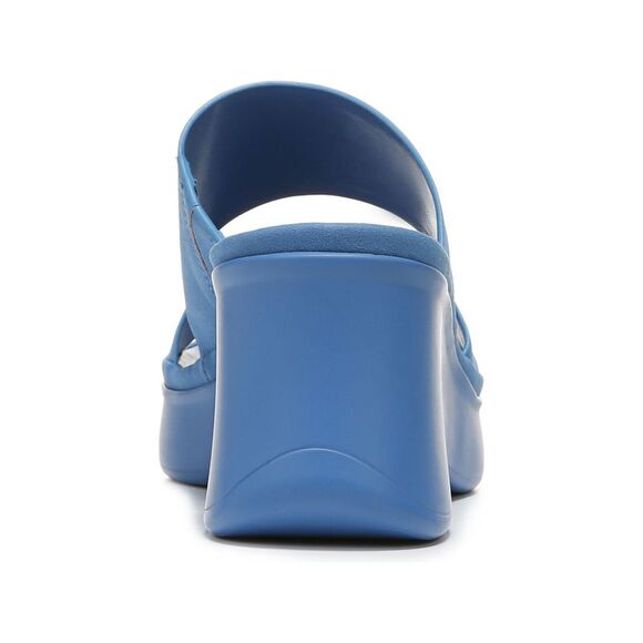 NATURALIZER Womens Blue Genn-rally Round Toe Wedge Slip On Sandals Shoes 7.5 M - Picture 2 of 4